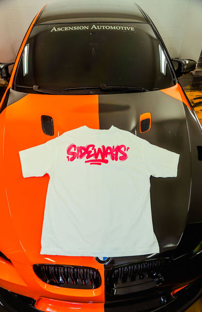 Sideways Graffiti Oversized Tee